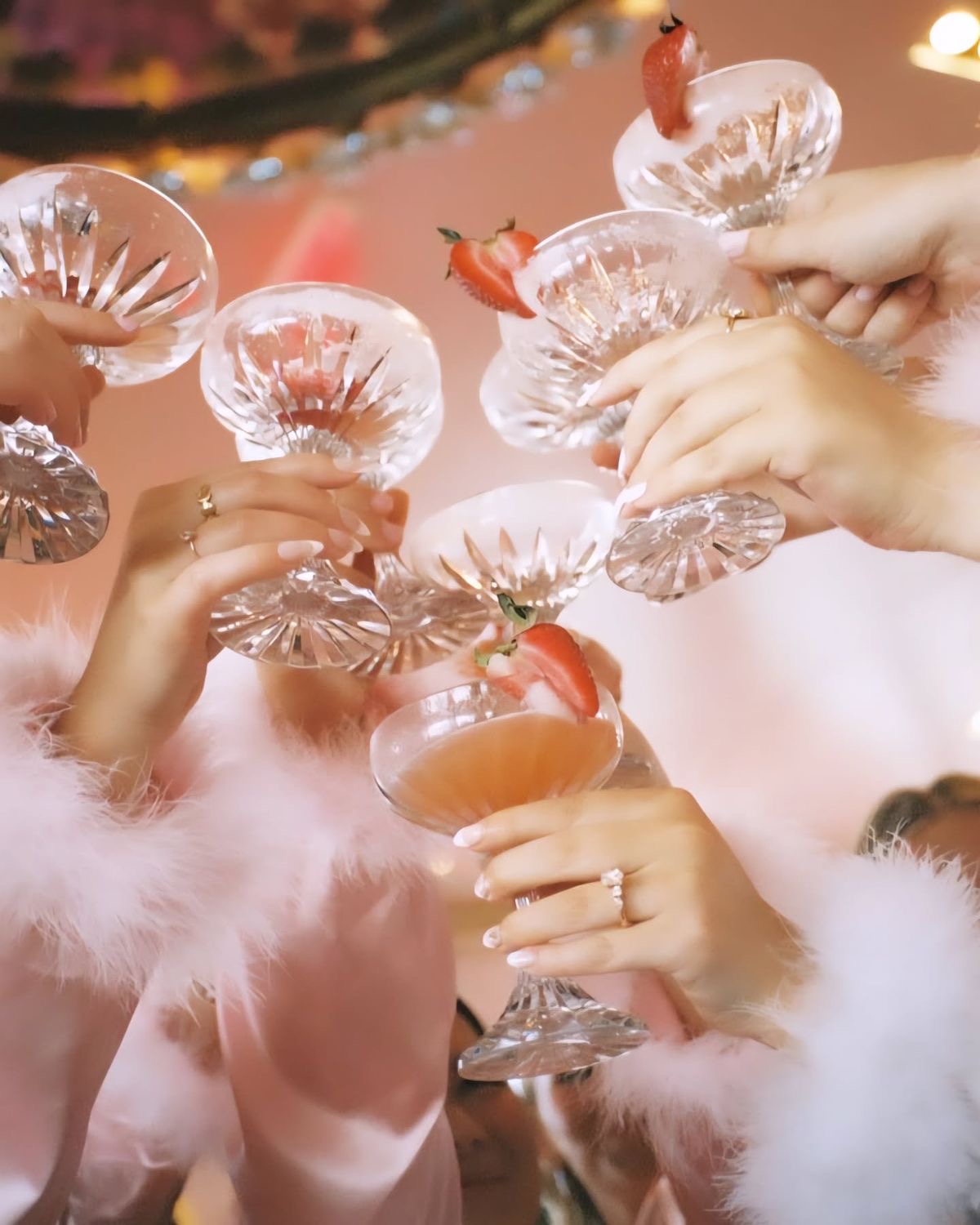 Champagne toast
